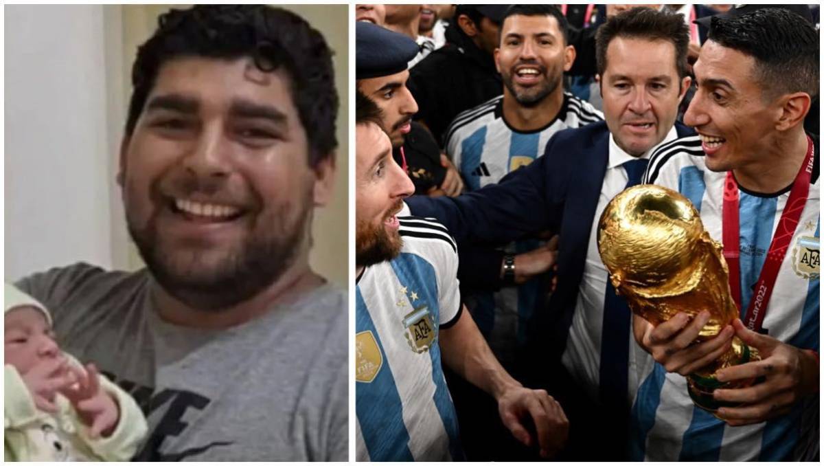 Tuvo un hijo en la final del Mundial y lo nombró como dos figuras