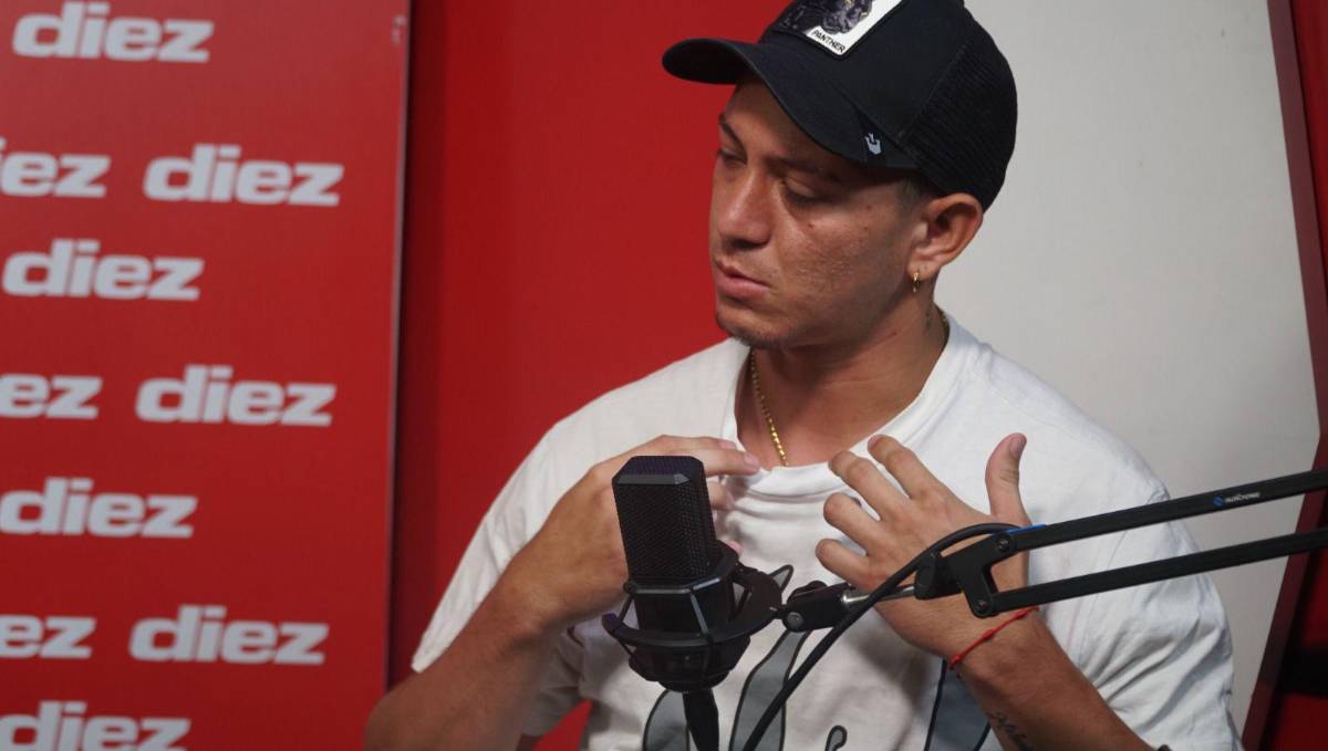 Bryan Ramos explica lo sucedido en el partido de Liga de Ascenso.