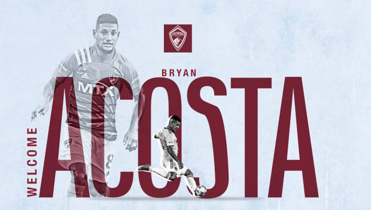 El Colorado Rapids de la MLS hace oficial el fichaje de Bryan Acosta