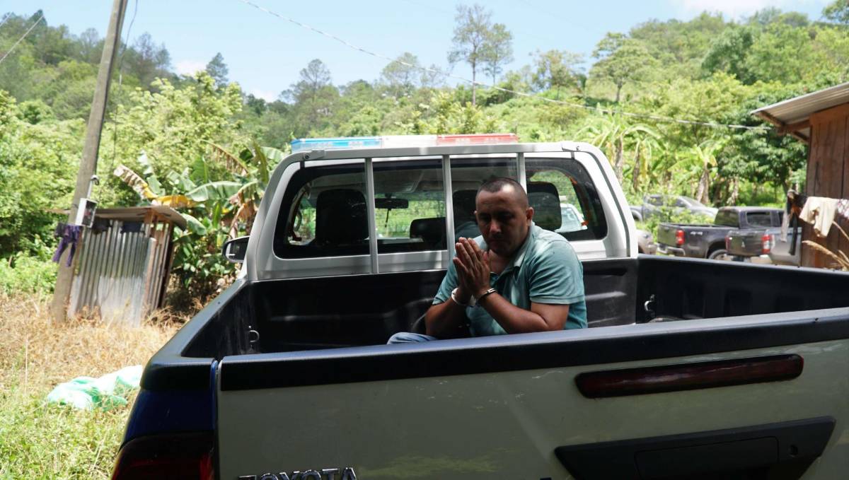 En operativo capturaron al dueño de la tierra.