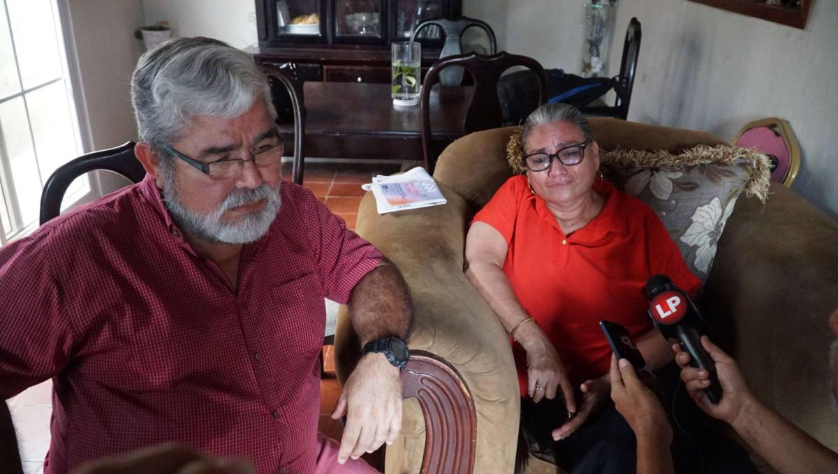 Carlos Galdámez y doña Alba de Galdámez dijeron que la muerte de su hija Jennifer Alejandra es un golpe del cual no se van a recuperar.