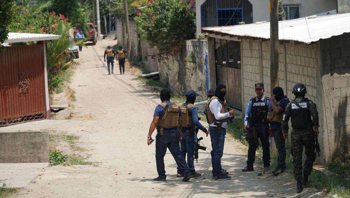 Cabecilla de la Pandilla 18 muere en enfrentamiento con la Policía en Choloma