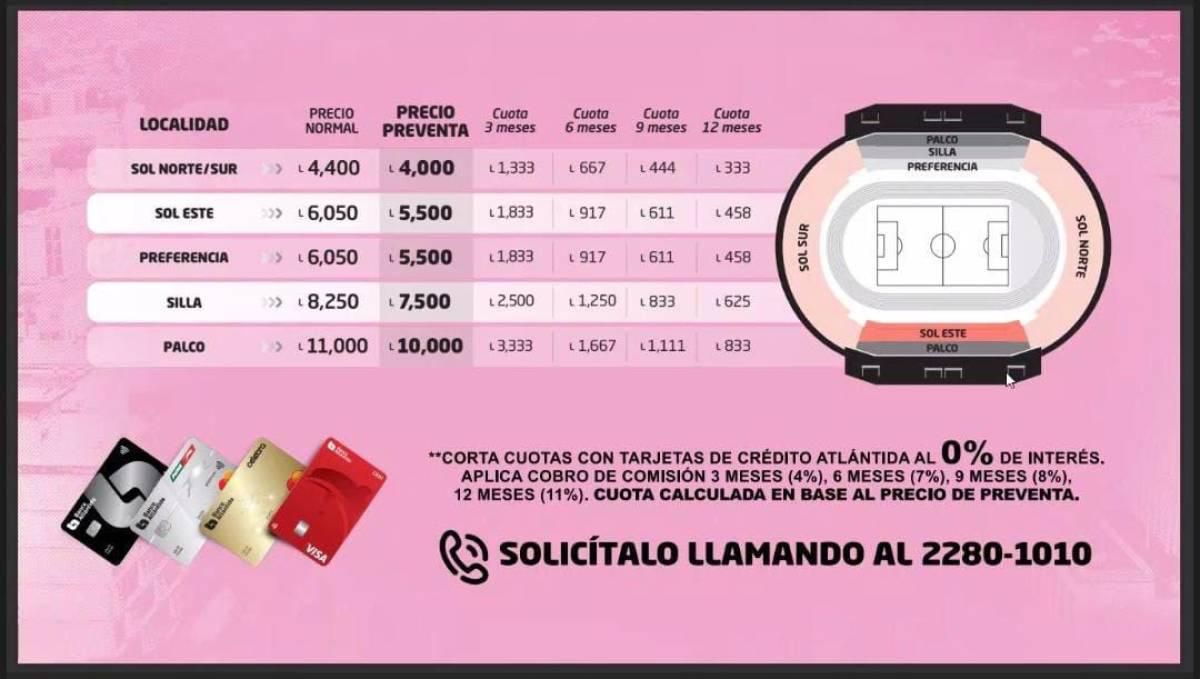 Messi en Honduras: Hacen oficial los precios para el Olimpia - Inter Miami