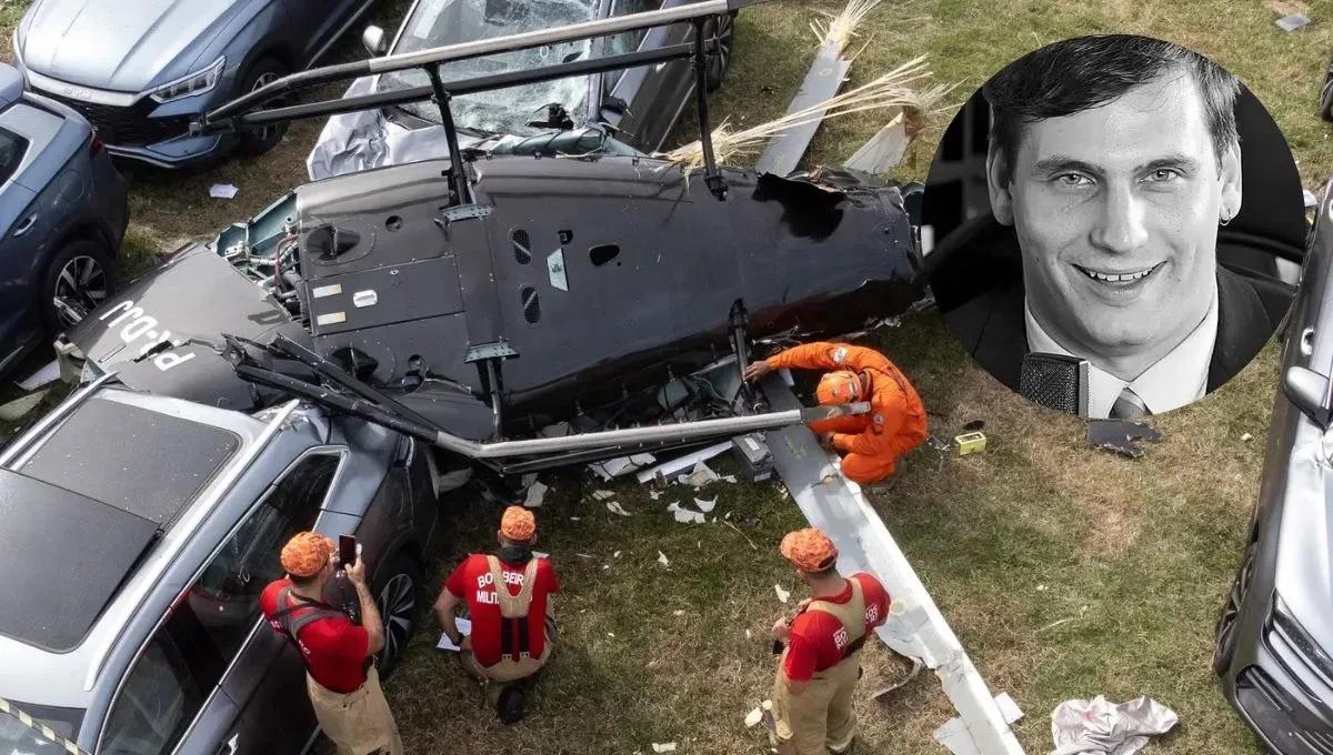 El helicóptero en el que viajaban Gaspi y Oliver Tree había sido investigado por irregularidades