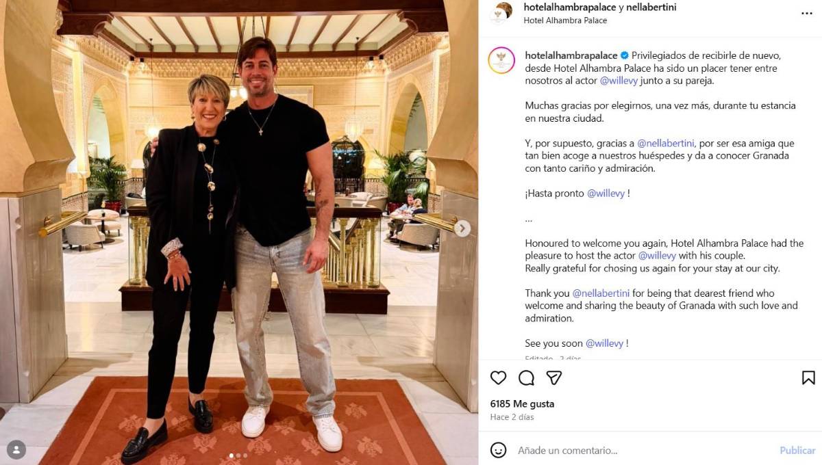William Levy y su joven novia se dejan ver muy felices en España