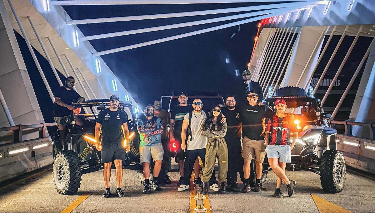 Imagen del día de la filmación del video musical, compartida por el equipo de Liam Rivera.