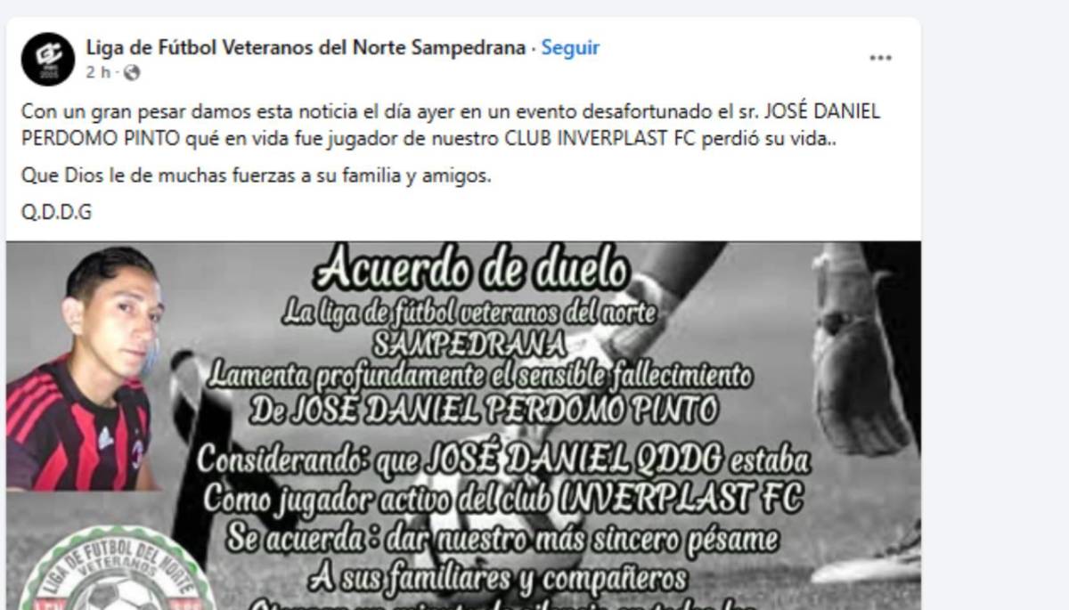 Tragedia: Jugador hondureño muere ahogado al intentar salvar a su hija