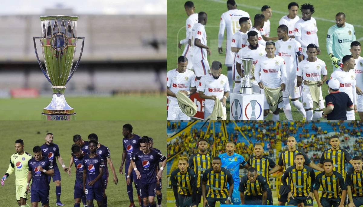 Olimpia, Motagua y Real España ante duros rivales en la Liga de Campeones de Concacaf