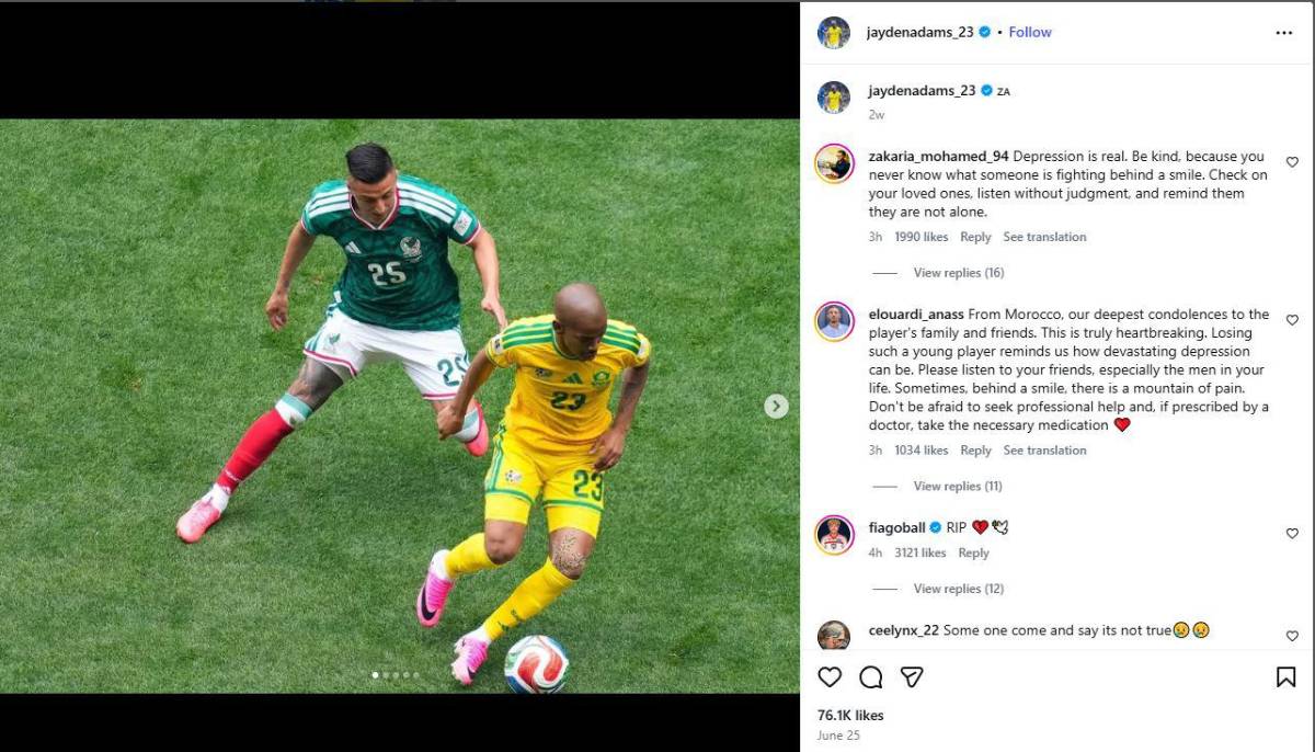Así fueron los últimos días de Jayden: recibió terrible noticia en pleno Mundial