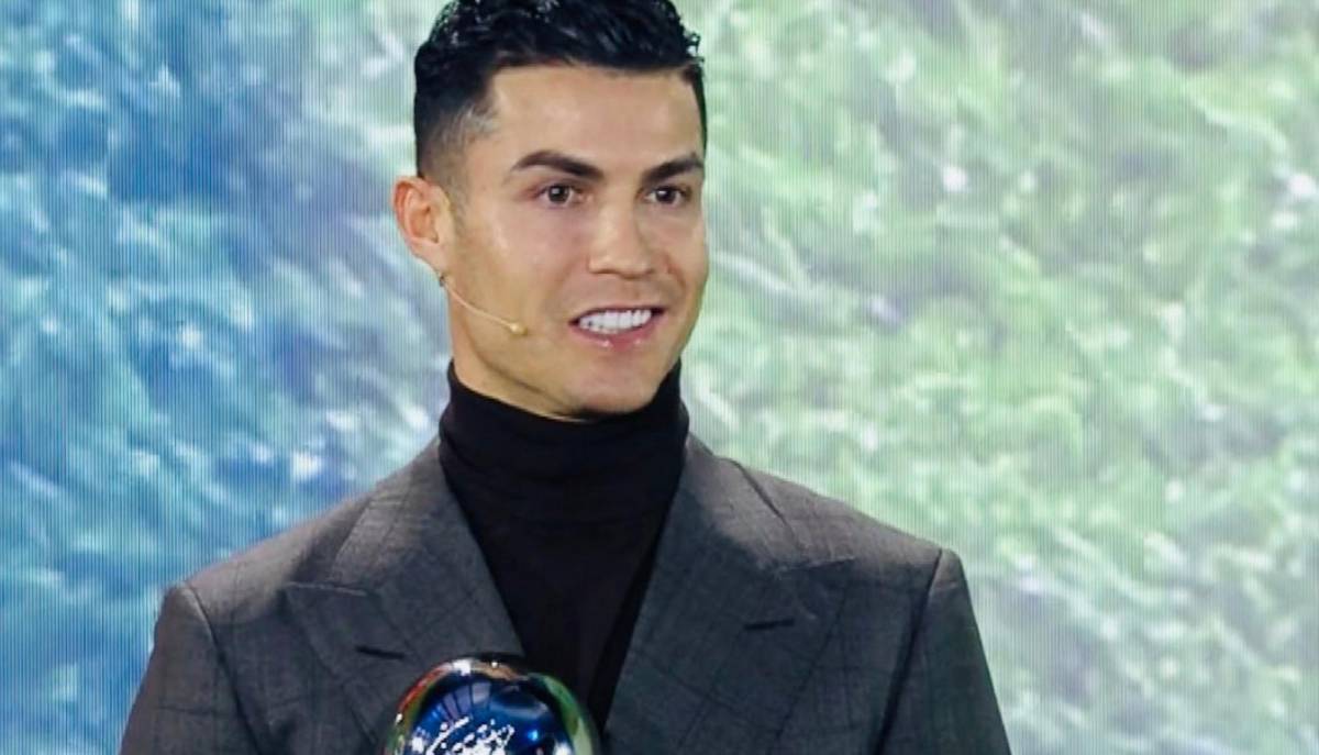 Cristiano Ronaldo se llevó premio especial en la gala The Best