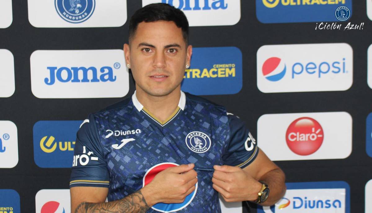 Motagua hace oficial el fichaje del argentino Mauro Ortiz