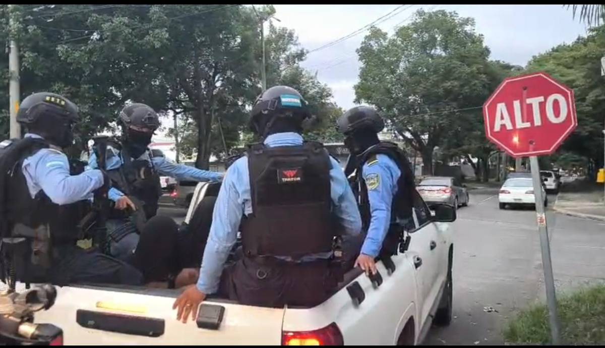 Capturan en SPS a tres supuestos extorsionadores de la 18, incluidos dos menores