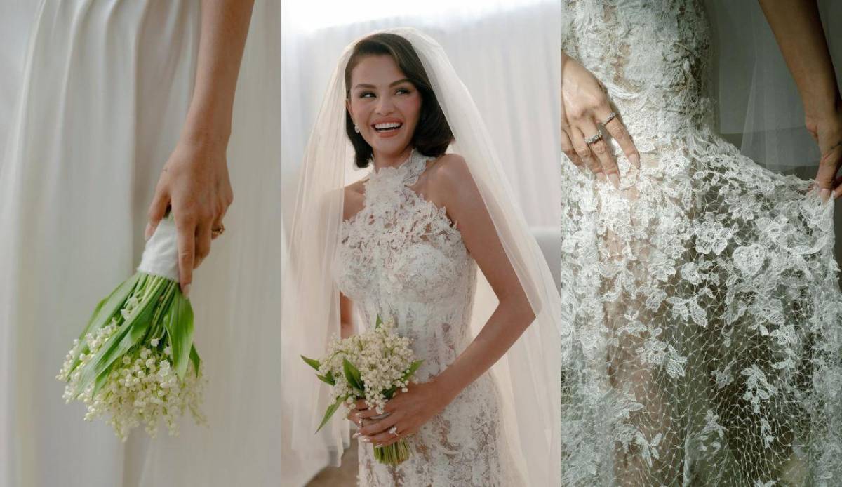 ¡Feliz y enamorada! Selena Gómez comparte lindas fotos de su boda