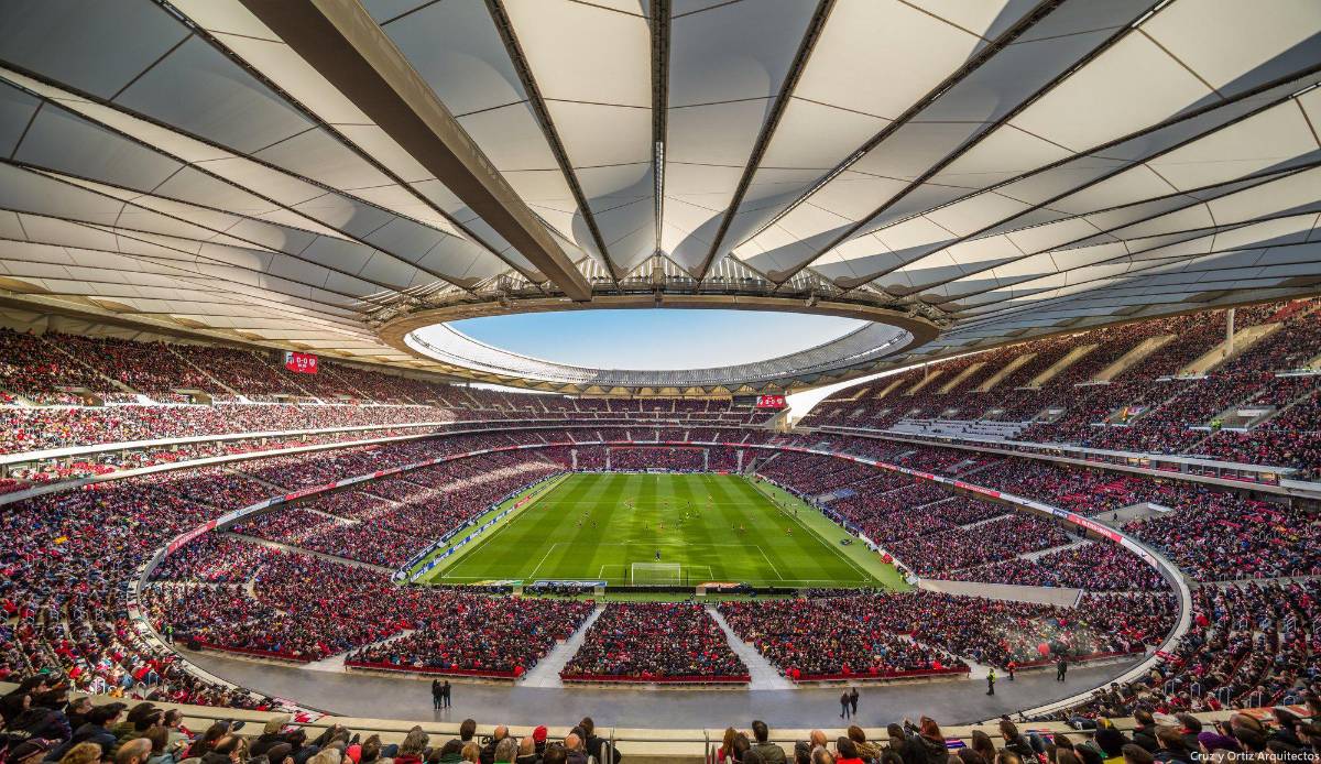 El estadio Metropolitano se postula para la final de la Champions League 2027
