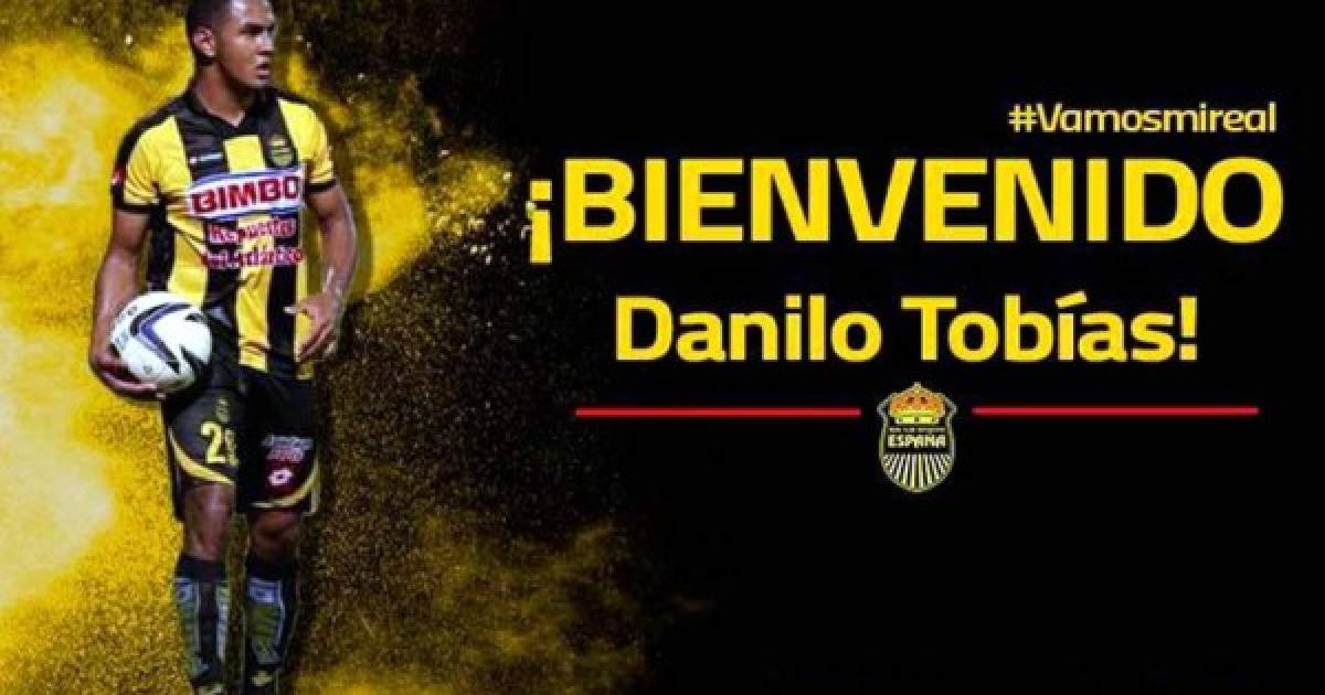 Danilo Tobías vuelve al Real España - Diario La Prensa
