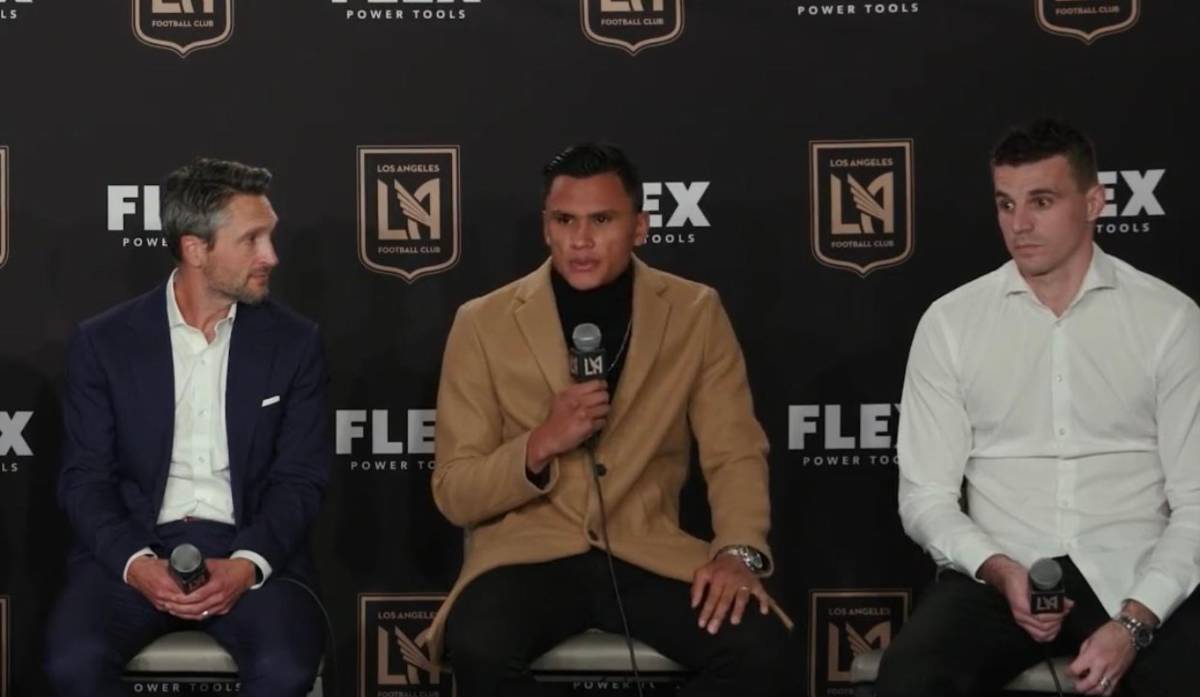Denil Maldonado fue presentado por LAFC: “Quiero hacer historia”