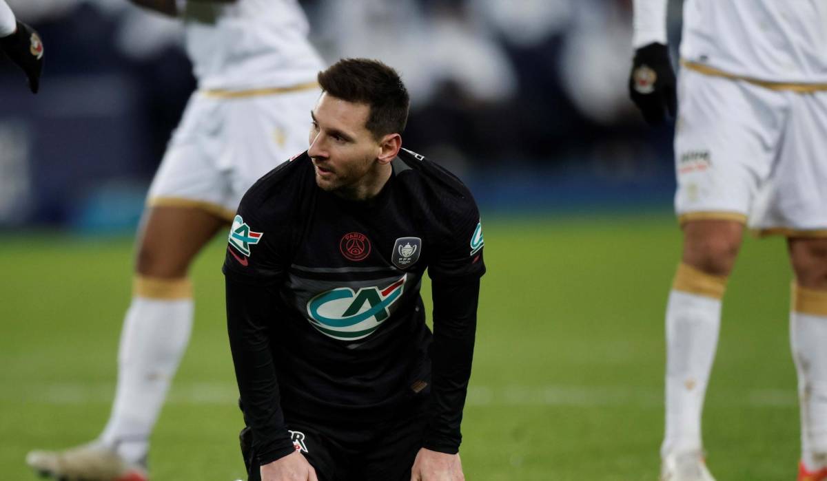 Primer fracaso: PSG con Messi es eliminado de la Copa de Francia
