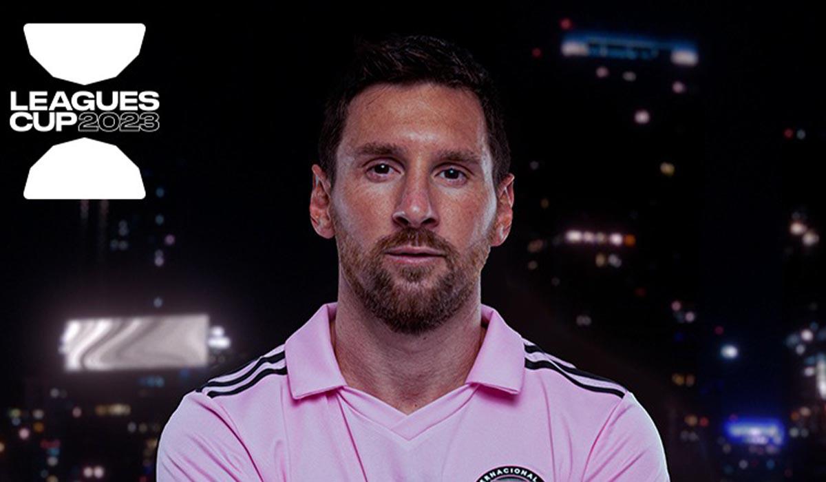 Messi debuta hoy con el Inter Miami por la Leagues Cup 2023.