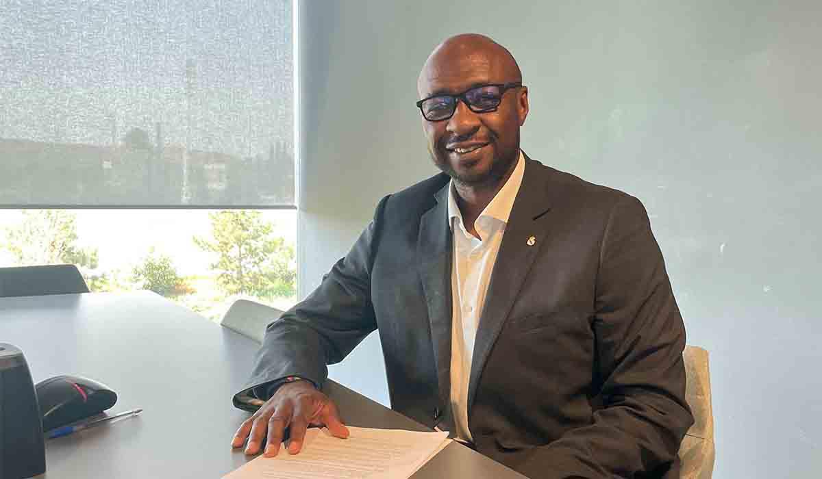 Walter Meléndez, médico hondureño que trabaja en el Real Madrid Baloncesto