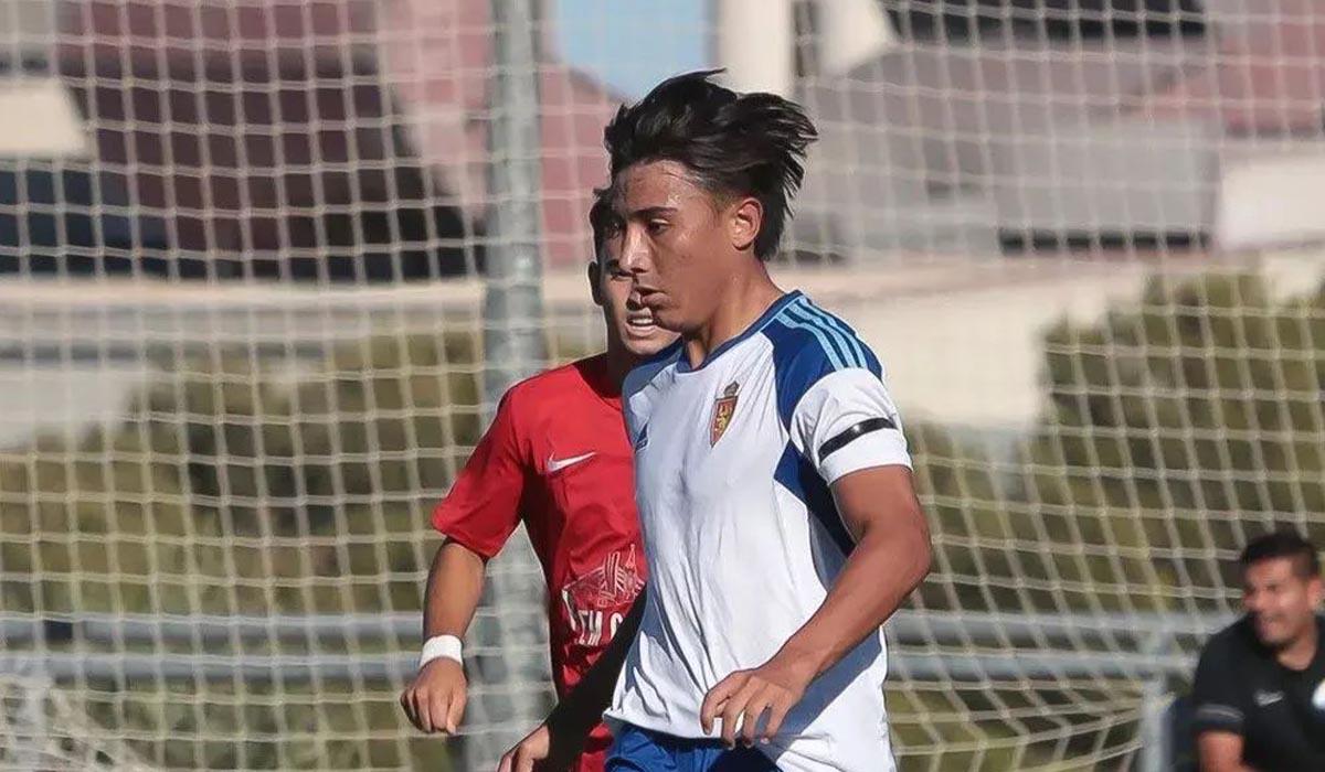 Yohanner Ruiz, el joven hondureño que brilla en el Zaragoza de España