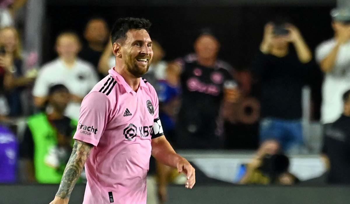 Messi: El golazo de tiro libre en su debut con Inter Miami ante Cruz Azul