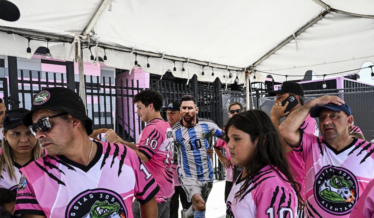 En Miami se vive una fiesta por la llegada de Lionel Messi.