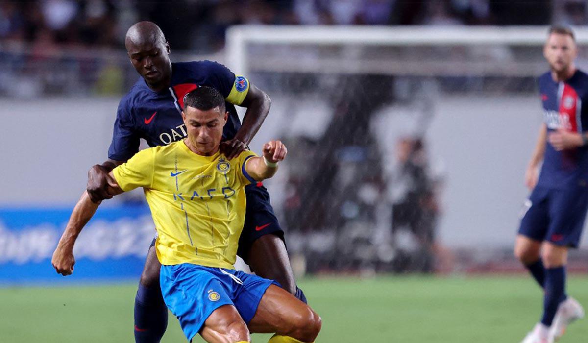 PSG echa de menos a Mbappé ante el Al-Nassr de Cristiano Ronaldo