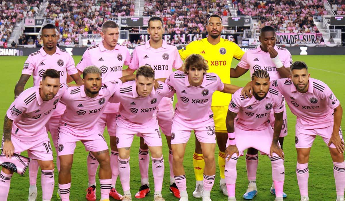 El 11 titular del Inter Miami que goleó 4-0 al Charlotte FC.