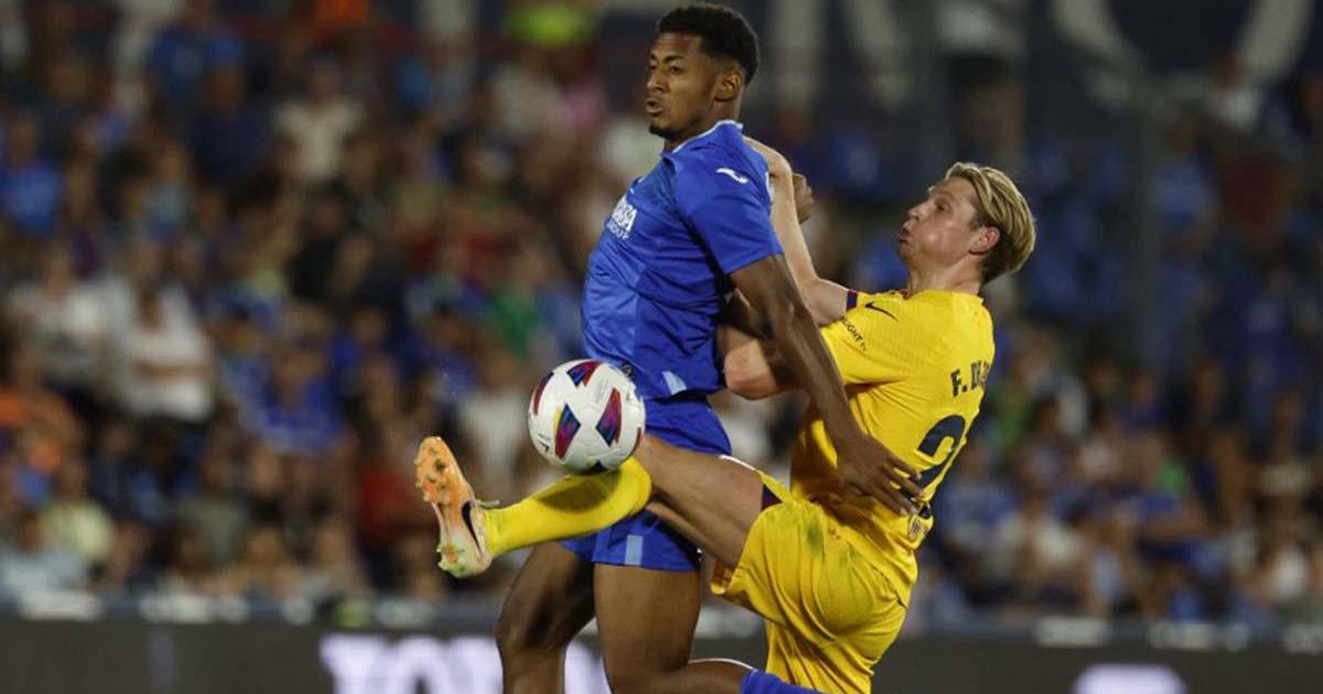 Ya se juega el Getafe- Barcelona; Choco en la banca Ya se juega el Getafe- Barcelona; Choco en la banca