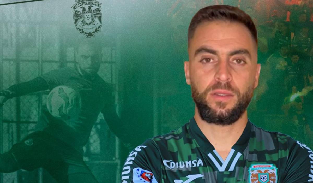 Exclusiva con Rafael García, nuevo portero del Marathón: “Siempre me interesó la liga hondureña; es un desafío hermoso”