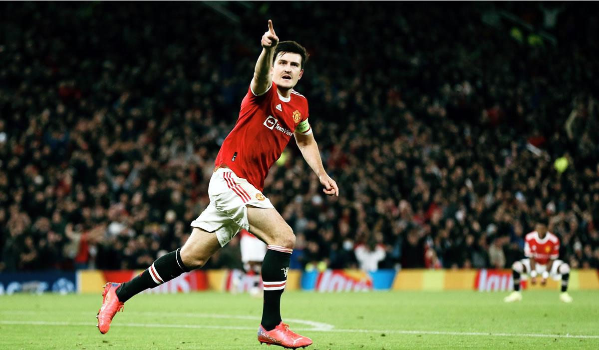 Harry Maguire se reivindicó y marcó el empate 2-2 contra Atalanta.