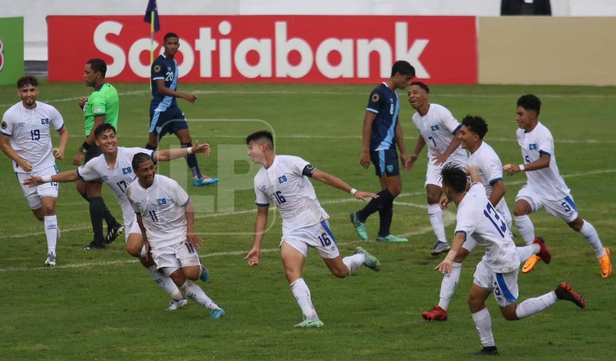 El Salvador humilló a Guatemala en Tegucigalpa por el Premundial Sub-20 de Concacaf