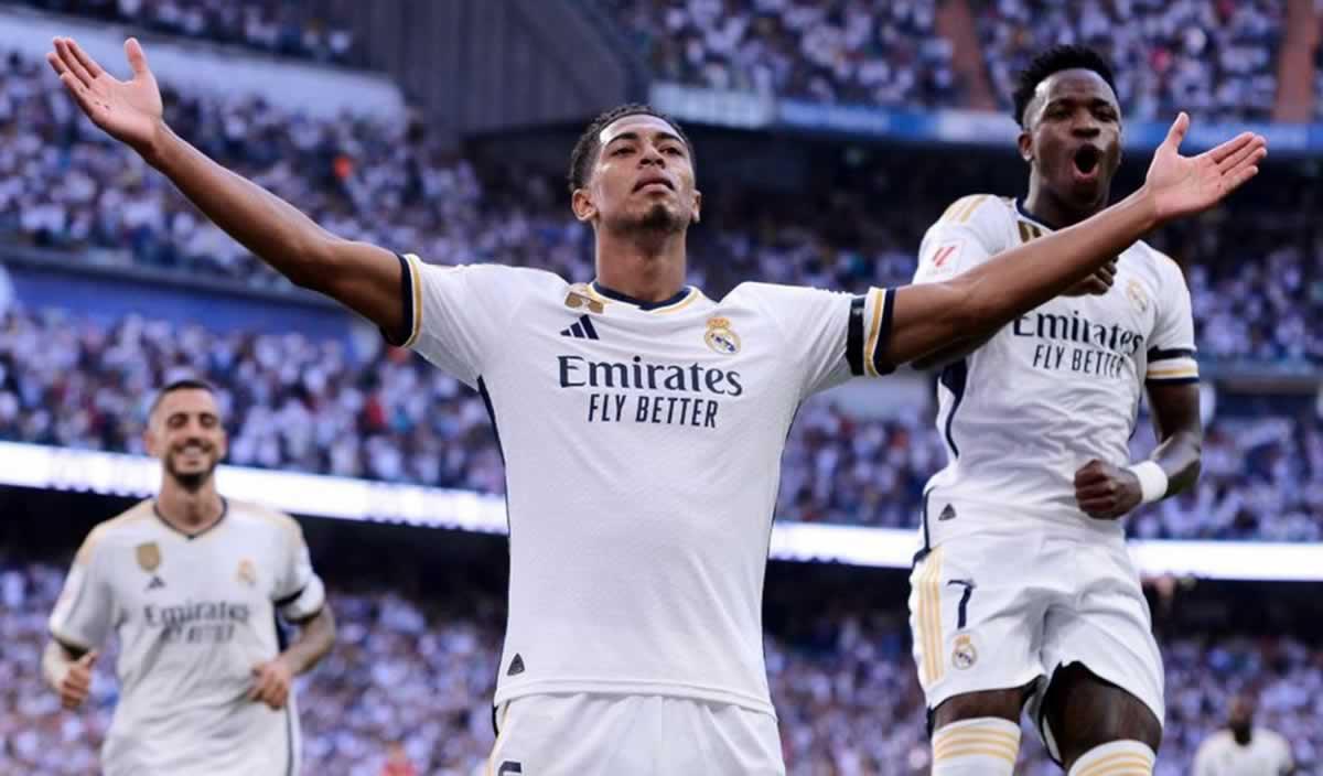 ‘¡Hey Jude!’ Bellingham brilla y Real Madrid golea a Osasuna para seguir líder