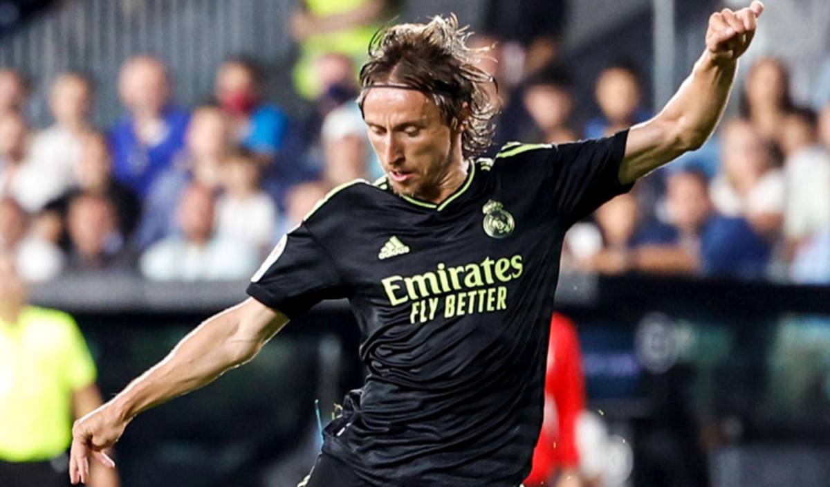 Genio: Luka Modric se luce con tremendo golazo en el Celta de Vigo - Real Madrid
