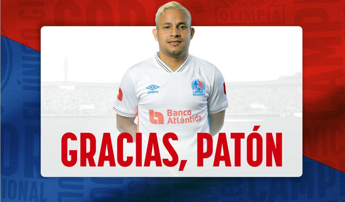 Oficial: Olimpia confirma la salida del ‘Patón’ Mejía