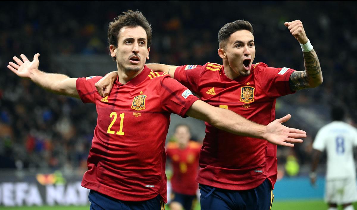 Mikel Oyarzabal puso a soñar a España con el gol que abrió el marcador en la final.