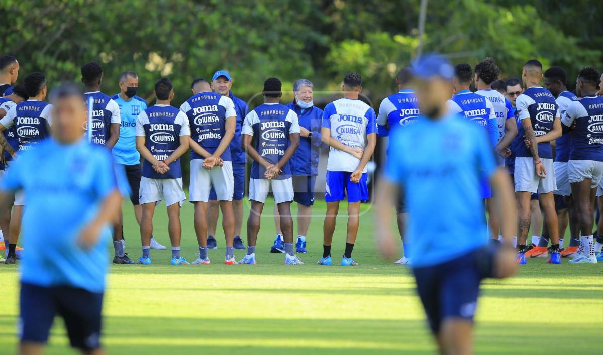 Honduras comenzó su preparación en San Pedro Sula para afrontar los últimos tres juegos de la octagonal de Concacaf.