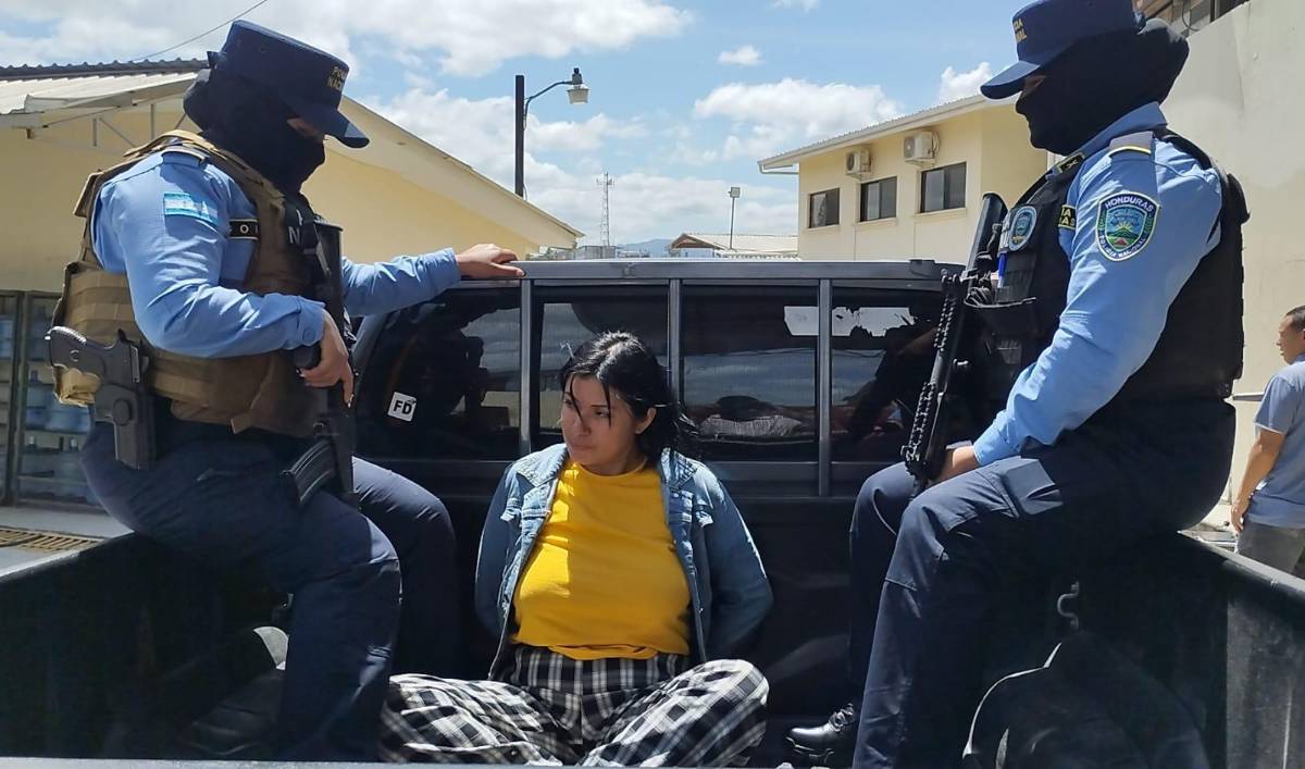 Capturan a La Fabi mientras cobraba extorsión en Tegucigalpa