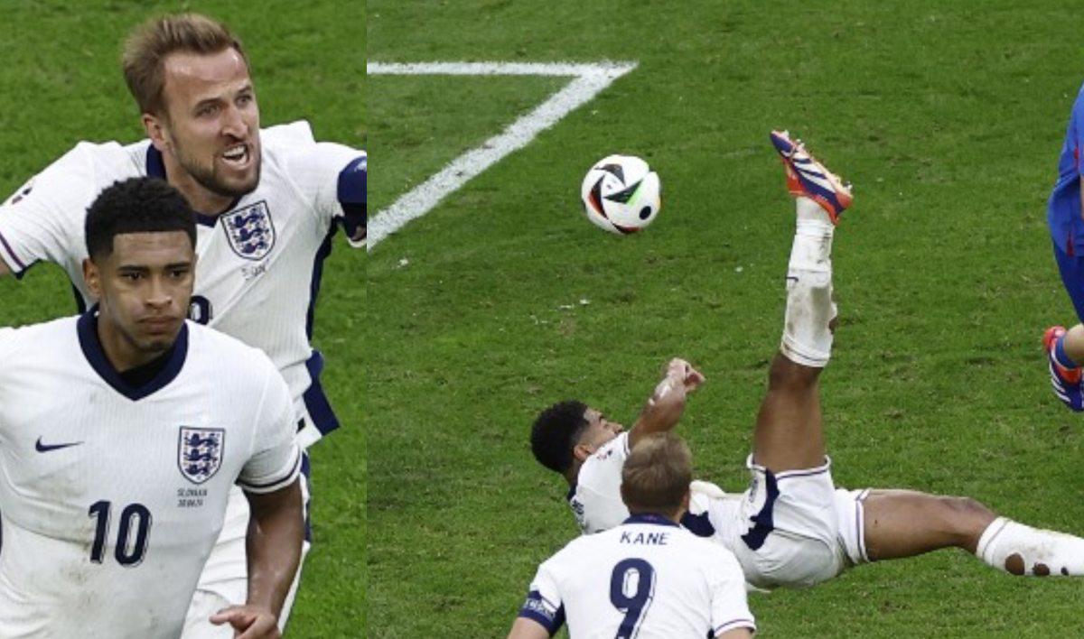 Bellingham y su golazo de chilena que le dio vida a Inglaterra en la Eurocopa 2024