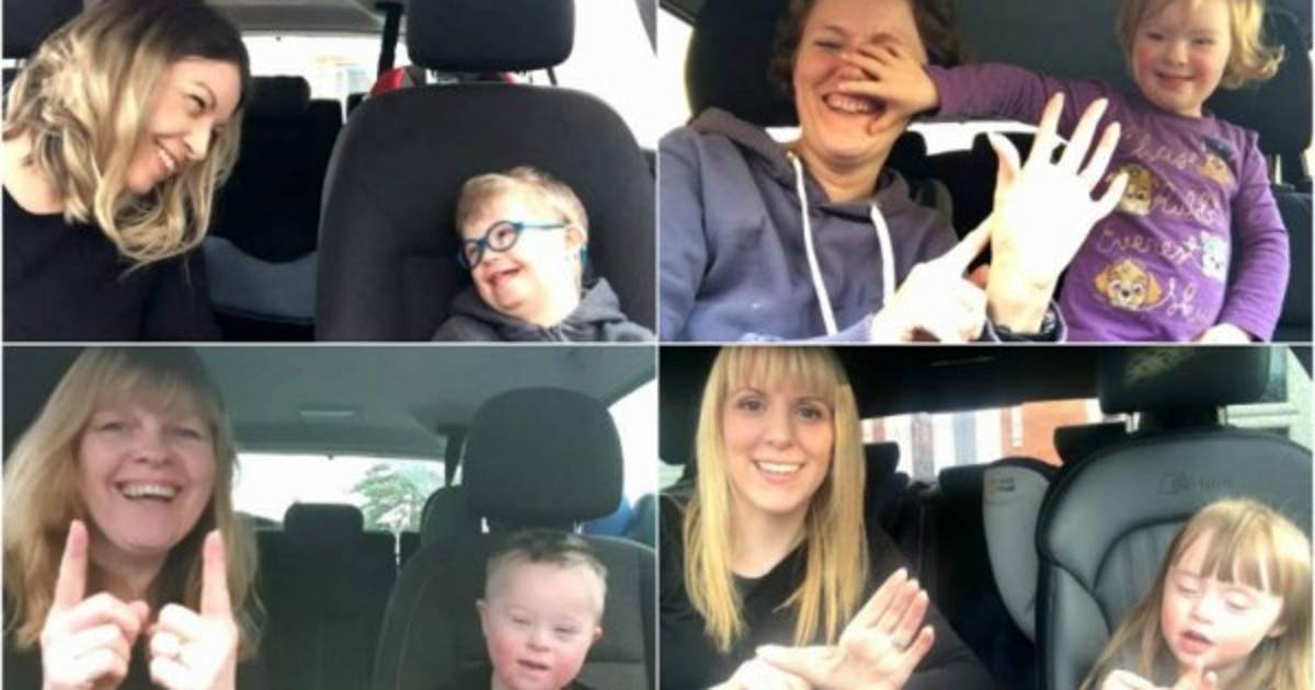 Emotivo video de 50 mamás cantando junto a sus hijos con síndrome de down