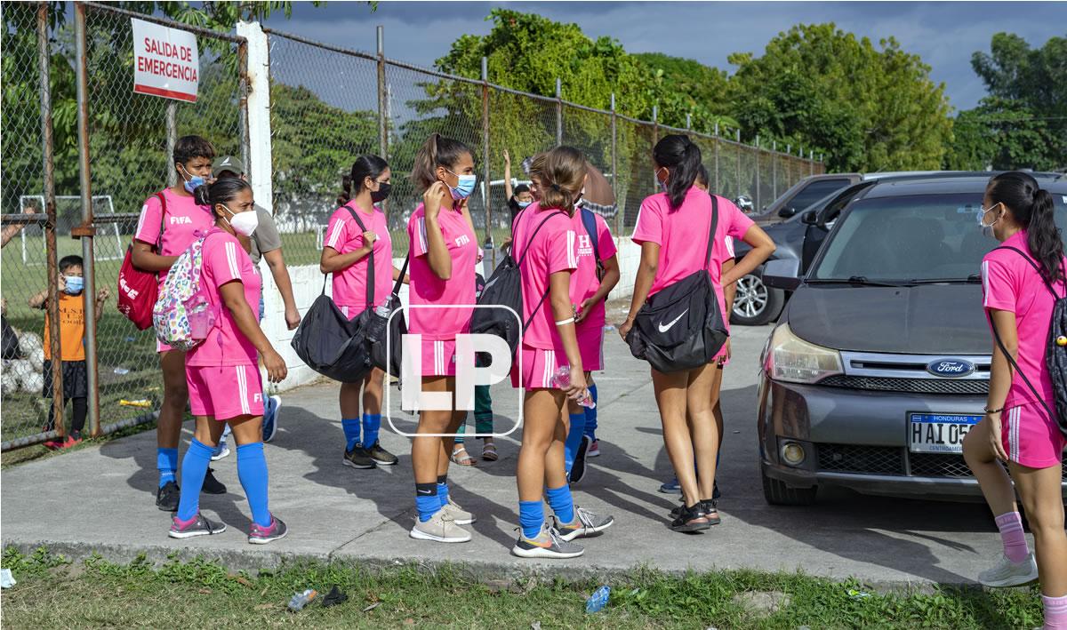 Las jugadoras hondureñas han salido del Programa Talento Femenino.