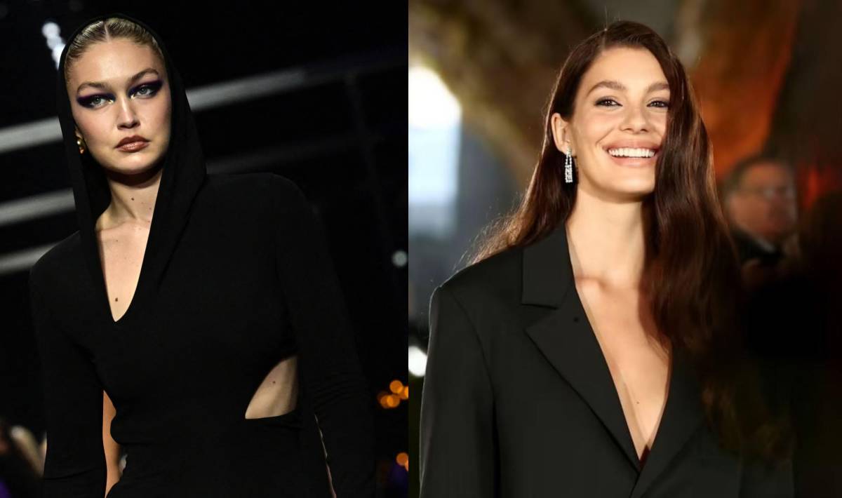 Gigi Hadid coincide con Camila Morrone, la exnovia de Leonardo DiCaprio, en Italia