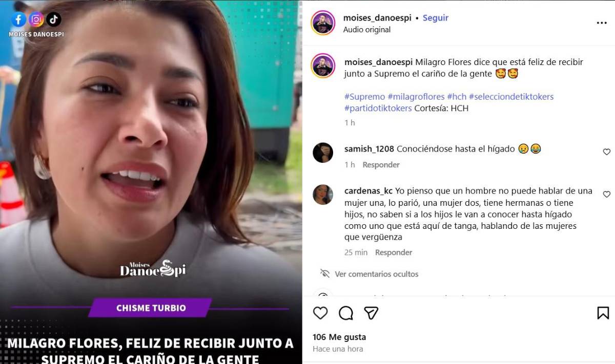 Supremo revela cuándo le pedirá a Milagro Flores que sea su novia