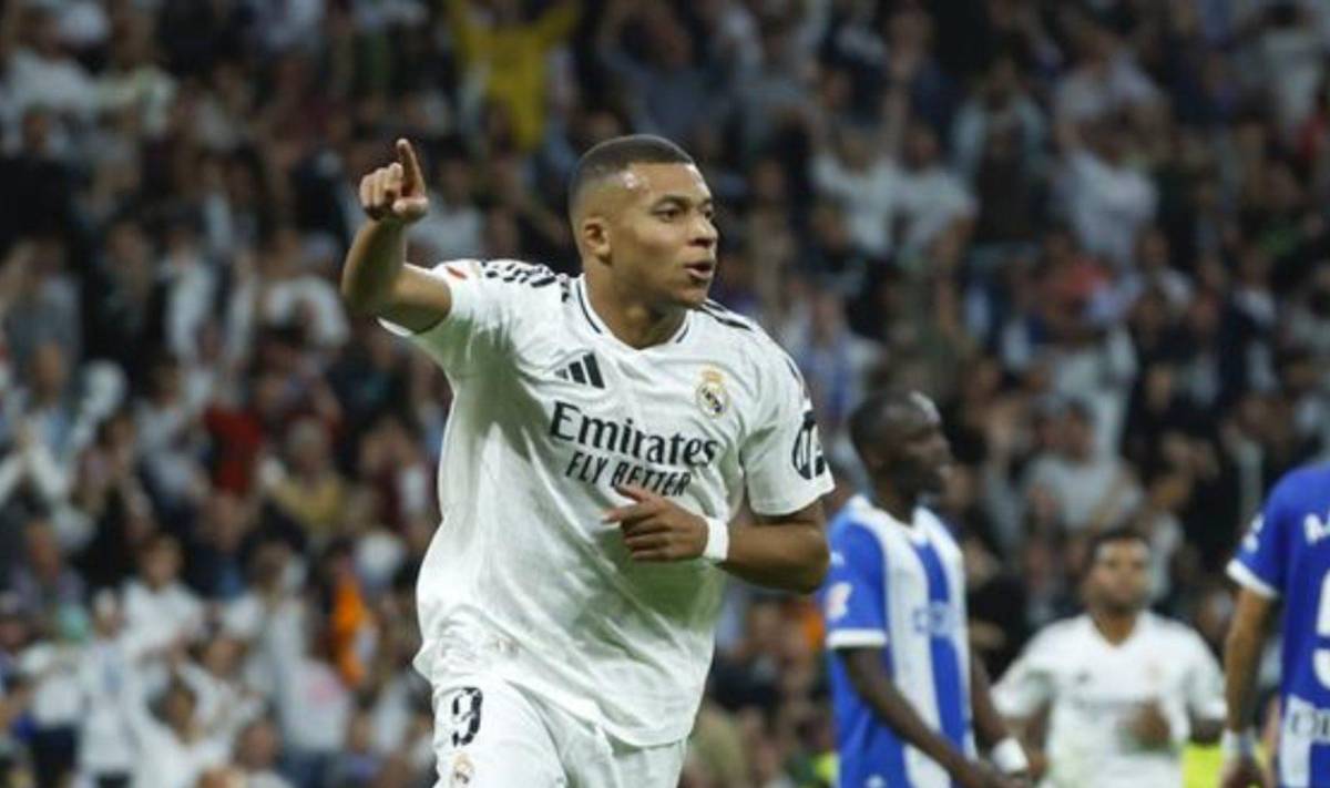 Mbappé marca su mejor gol como futbolista del Real Madrid