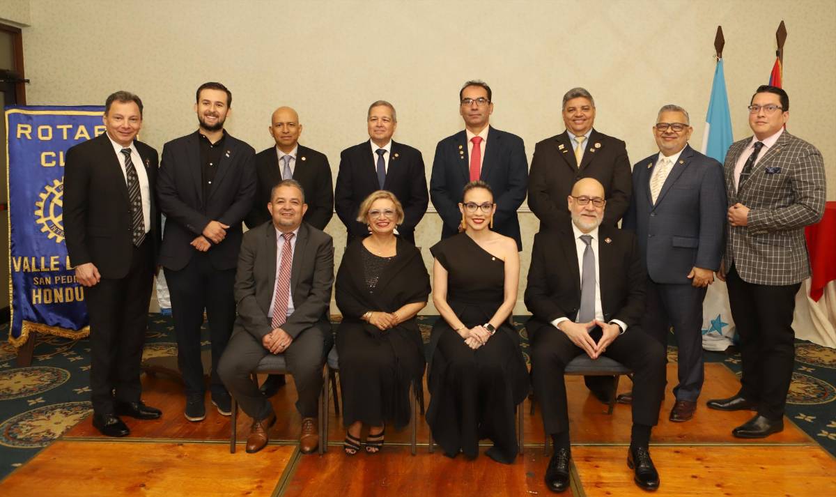 Club Rotario Valle de Sula recibe destacada visita internacional