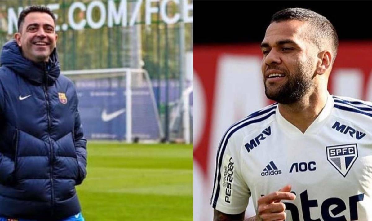 Sorpresa: Xavi le pide al Barcelona la vuelta de Dani Alves