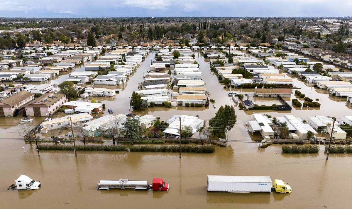 California sufre un “incesante desfile de ciclones”