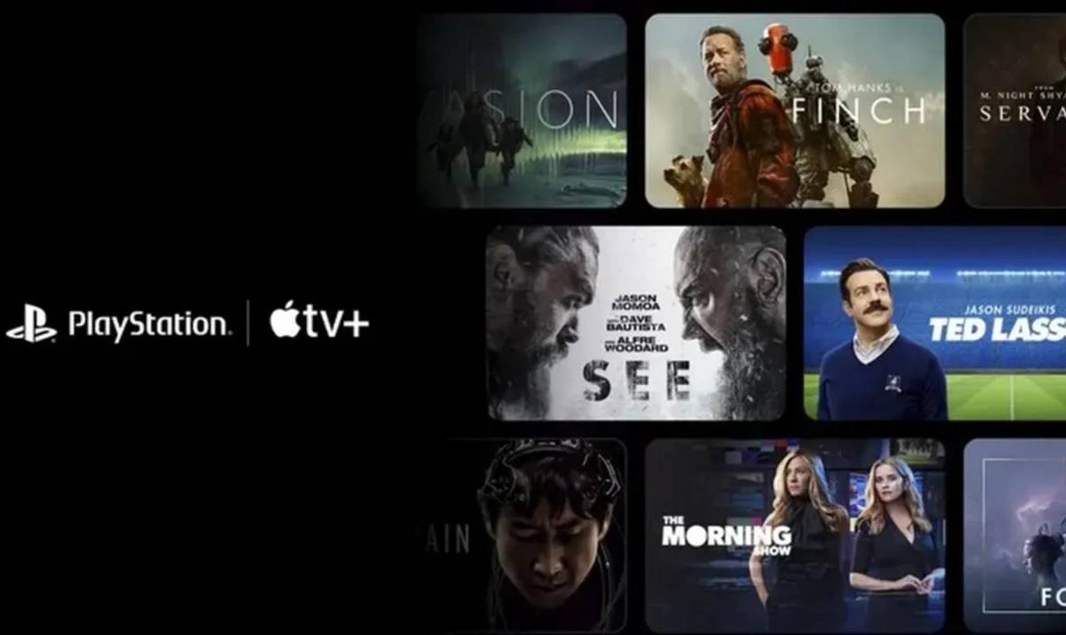 Apple TV en PlayStation 5.