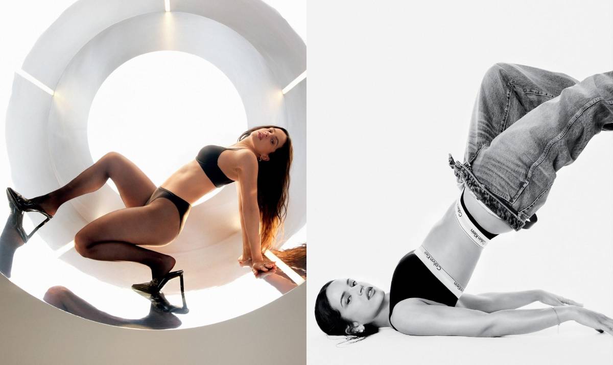 Bella y sensual: Rosalía posa en ropa interior para campaña de Calvin Klein