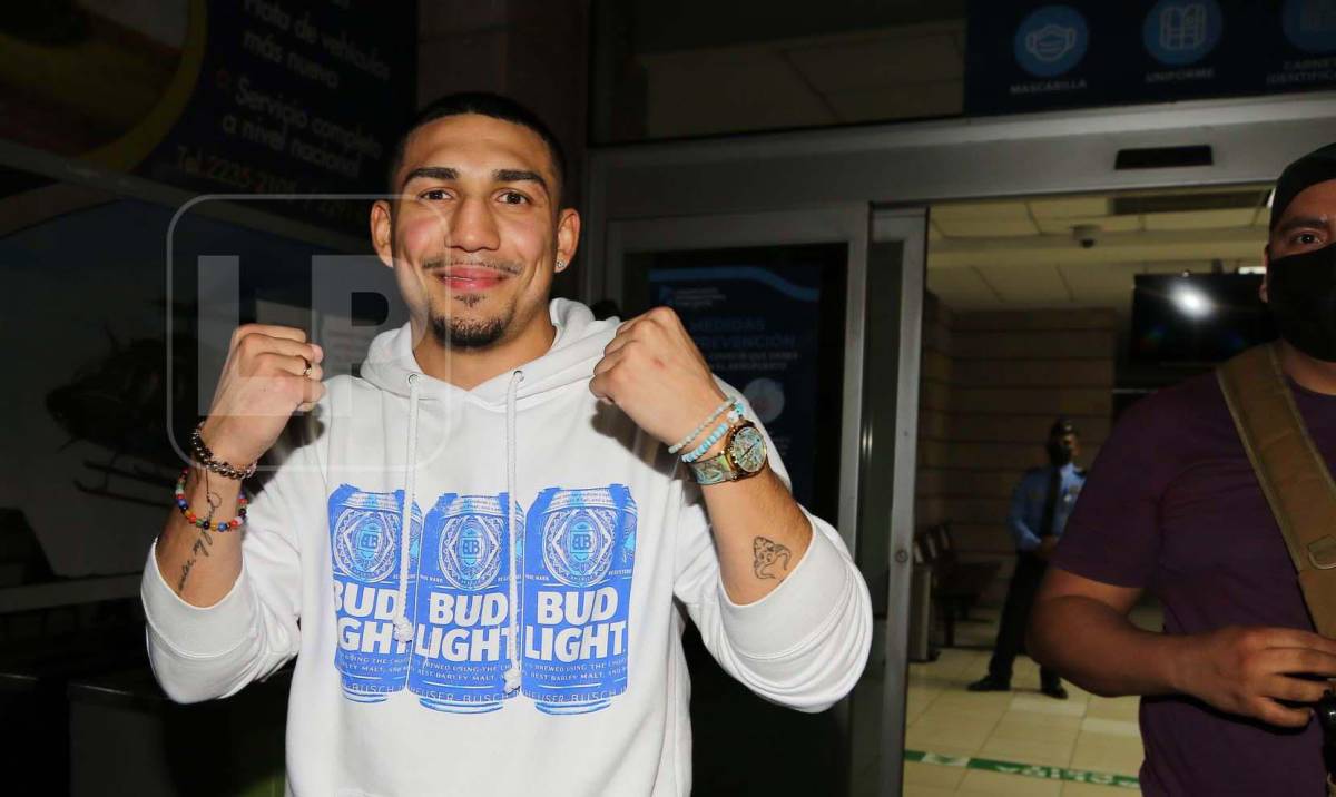 Téofimo López llega a Honduras para la toma de posesión de Xiomara Castro